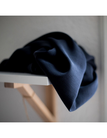 Tejido tencel crepé - Negro