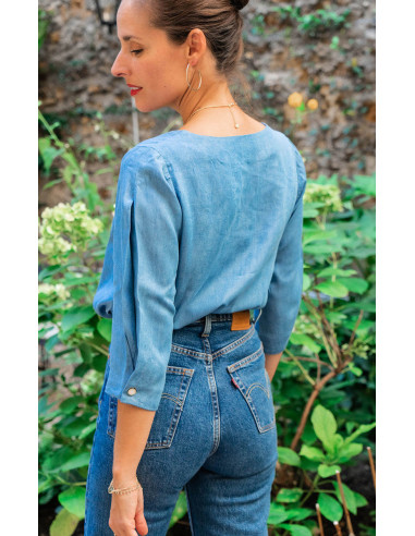 Patrón de vestido, top Niki - Maison Fauve