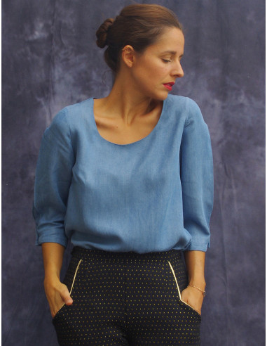 Patrón de vestido, top Niki - Maison Fauve