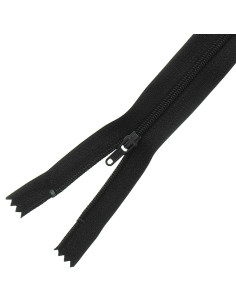 Cierre de nylon Rascol - Negro