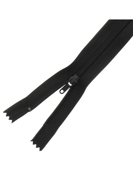 Cierre de nylon Rascol - Negro