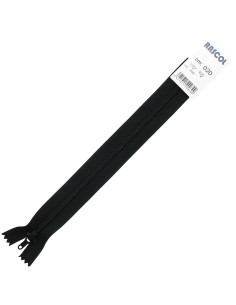 Cierre de nylon Rascol - Negro 2