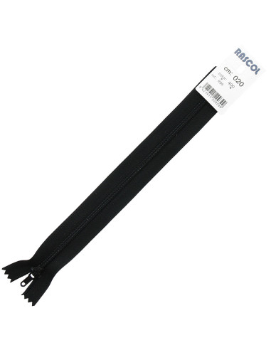 Cierre de nylon Rascol - Negro