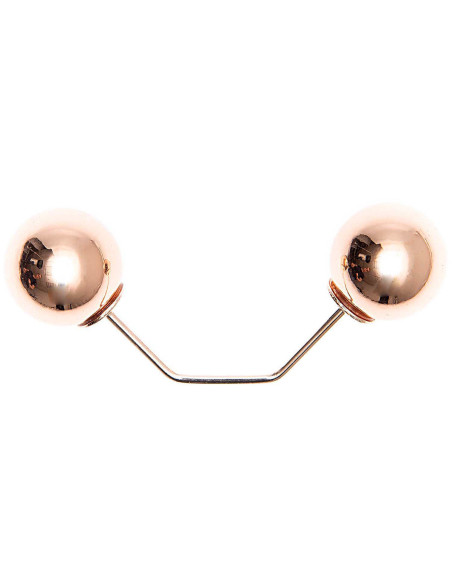 Pasador de tornillo de 2 cabezas rama oro 65 mm - Oro rosa