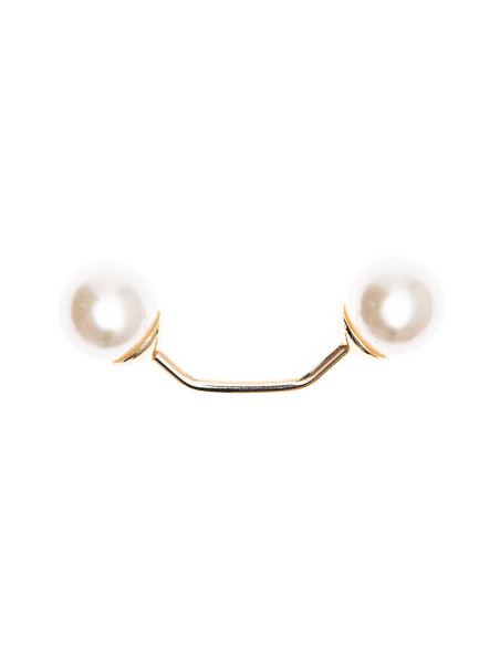 Pasador de tornillo de 2 cabezas rama oro 48 mm - Crema