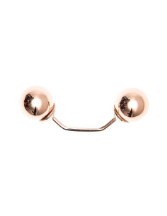 Pasador de tornillo de 2 cabezas rama oro 48 mm - Oro rosa