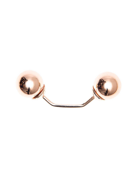 Pasador de tornillo de 2 cabezas rama oro 48 mm - Oro rosa