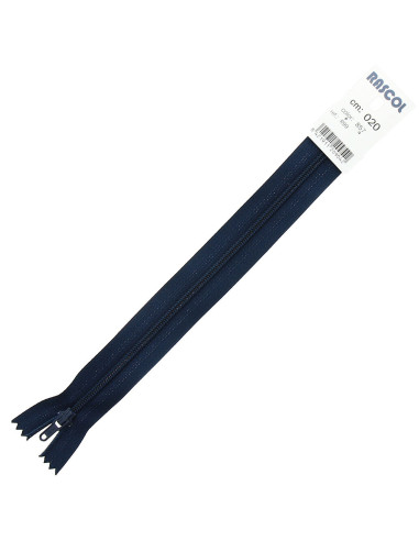 Cierre de nylon Rascol - Azul marino