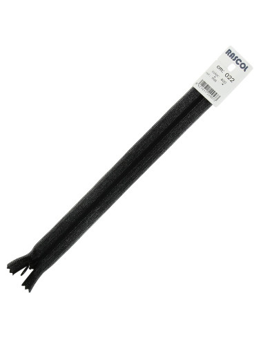 Cierre invisible Rascol - Negro