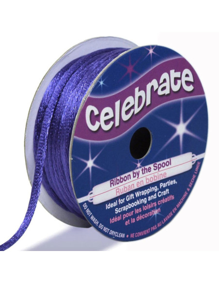 Cordón cola de ratón Celebrate violeta - 2 mm x 10 metros