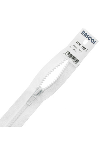 Cierre sintético Rascol - Blanco
