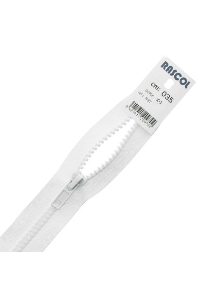 Cierre sintético Rascol - Blanco