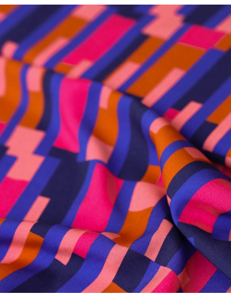 Tissu viscose Bookline - Lise Tailor