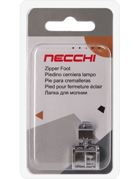 Pied fermeture à glissière Necchi