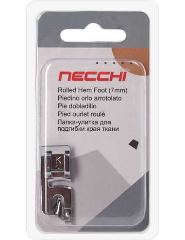 Pied ourleur Necchi 7 mm