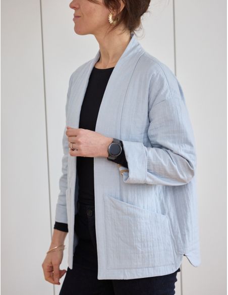 Patron de gilet Cosy - Atelier Scämmit