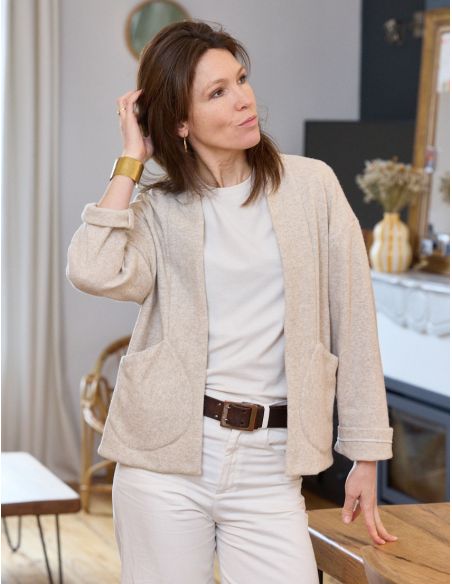 Patron de gilet Cosy - Atelier Scämmit