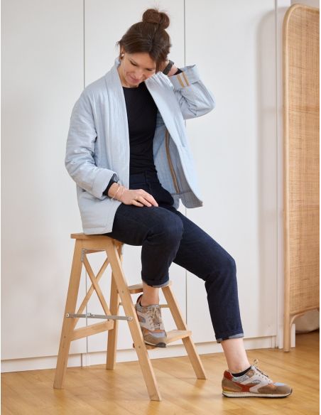 Patron de gilet Cosy - Atelier Scämmit