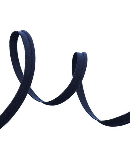 Piping todo textil 10 mm - Azul noche