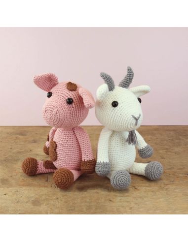 Kit crochet - Gary la chèvre