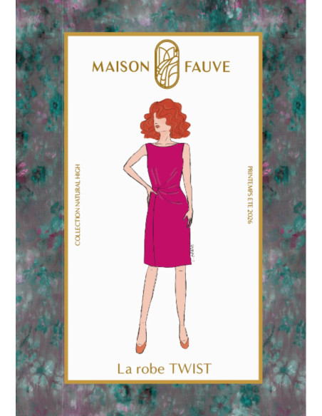 Patron de robe Twist - Maison Fauve