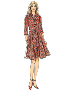 Patrón de vestido - Butterick 6702 2