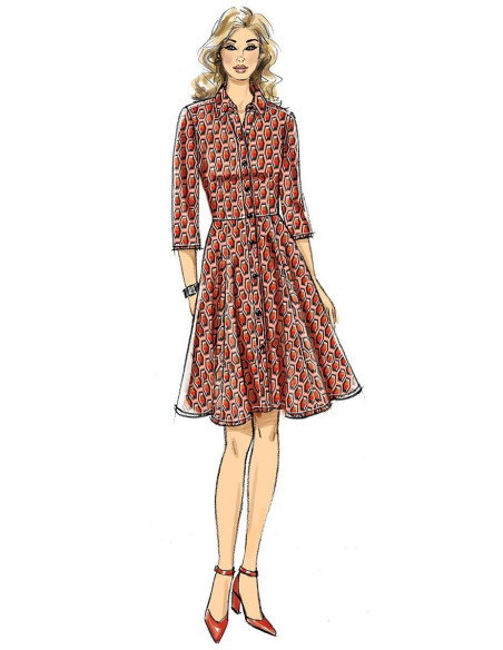 Patrón de vestido - Butterick 6702