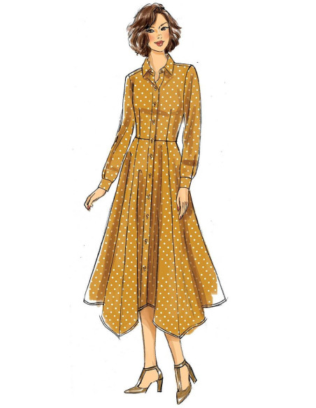Patrón de vestido - Butterick 6702