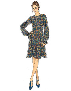 Patrón de vestido - Butterick 6705 2