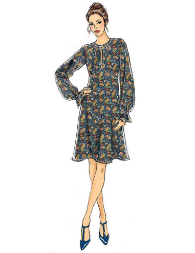 Patrón de vestido - Butterick 6705