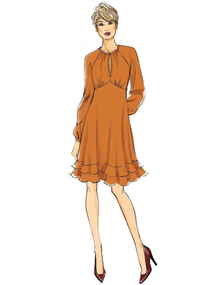 Patrón de vestido - Butterick 6705
