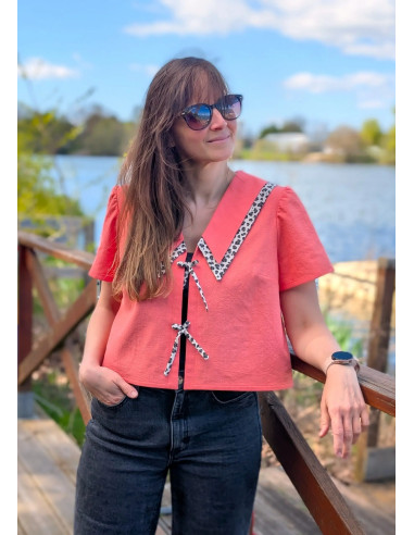 Patron de blouse Nymphe - Anna Rose patterns