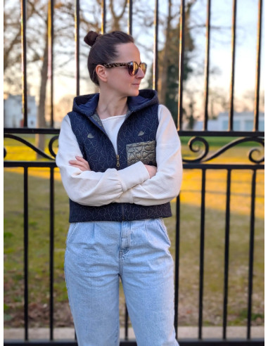 Patron de gilet Naya - Anna Rose patterns