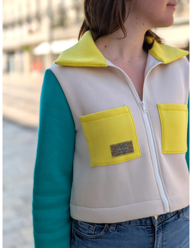 Patron de gilet Naya - Anna Rose patterns