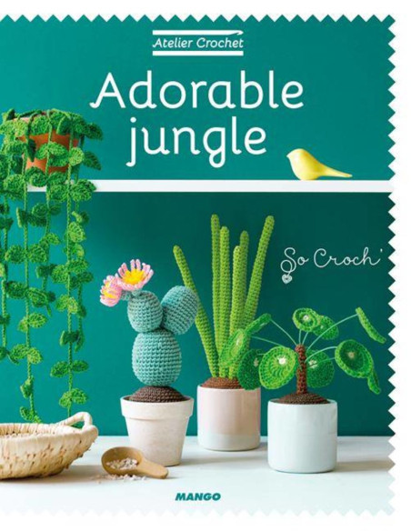 Libro taller de crochet - Adorable jungla
