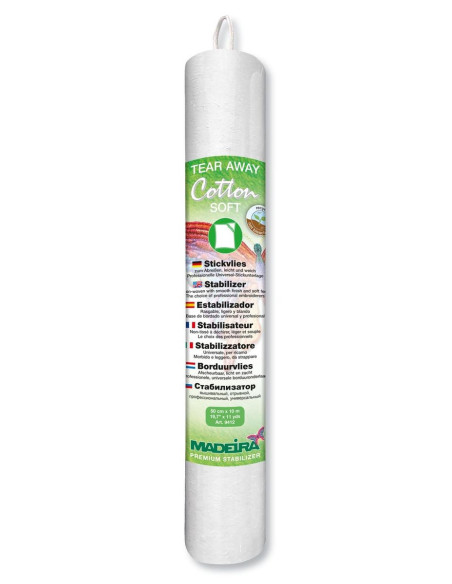 Estabilizador para rasgar Cotton Soft - Gran anchura