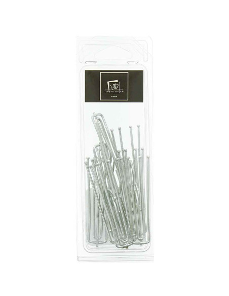 Grapas de 4 ramas plegado flamenco 30 mm de cabeza de enganche bajo