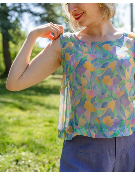 Tissu voile de viscose Kalidea - Lise Tailor
