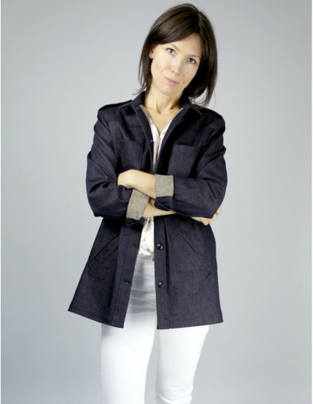 Patrón de chaqueta Tempo - Atelier Scämmit