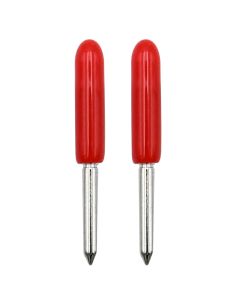 Lot de 2 lames de rechange à pointe fine 45° pour machine Creator Express Necchi