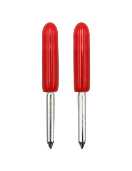Lot de 2 lames de rechange à pointe fine 45° pour machine Creator Express Necchi