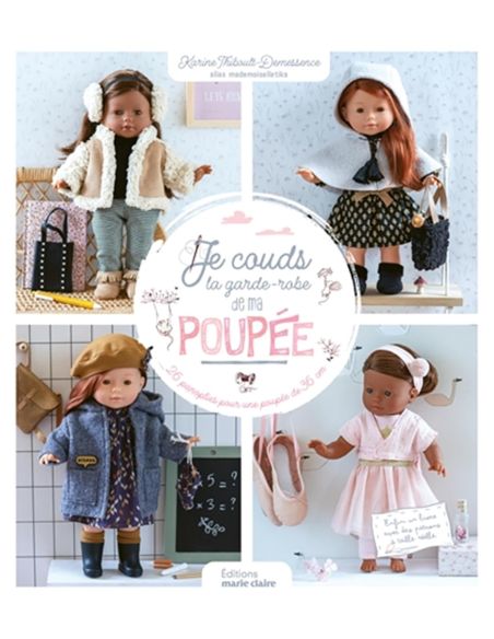 Livre je couds la garde robe de ma poupée