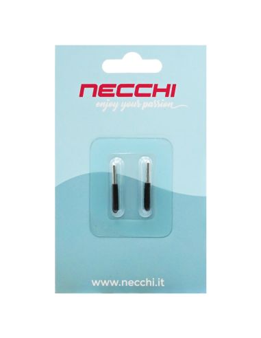 Lot de 2 lames de rechange à pointe fine 60° pour machine Sweet Mini Necchi