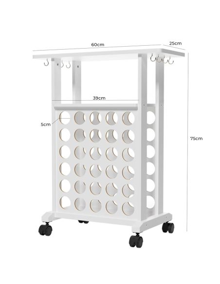 Meuble mobile pour vinyle et machine de découpe Crafit Beegrid R30