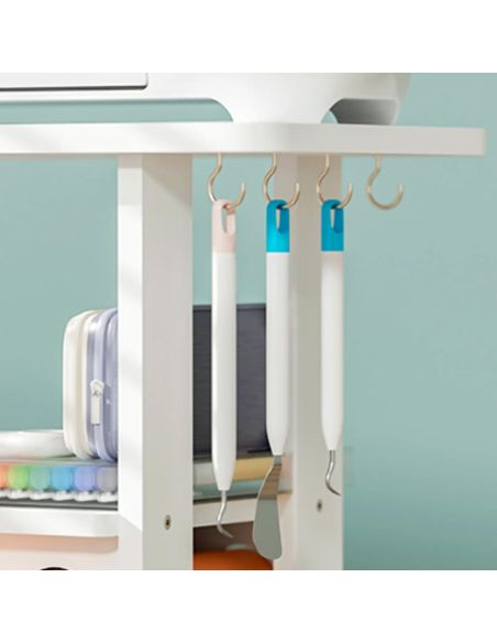 Meuble mobile pour vinyle et machine de découpe Crafit Beegrid R30