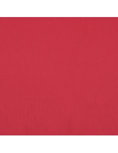 Tejido de punto de algodón acanalado - Rojo 2