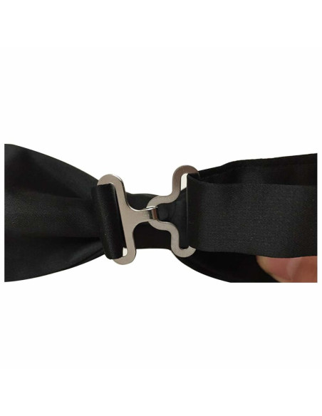 Juego de 100 clips de corbata de moño - Plata