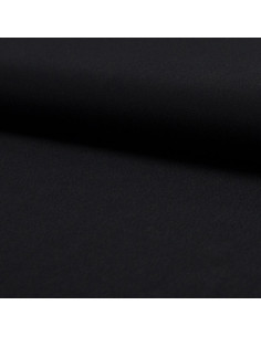 Tejido de crepé de viscosa - Negro