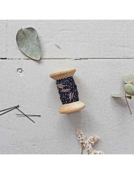Bies viscosa Dune Night por metro - Atelier Brunette