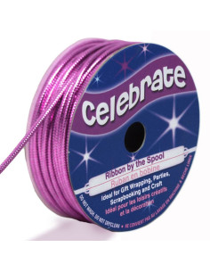 Cordón lurex Celebrate rosa - 1.6 mm x 8 metros